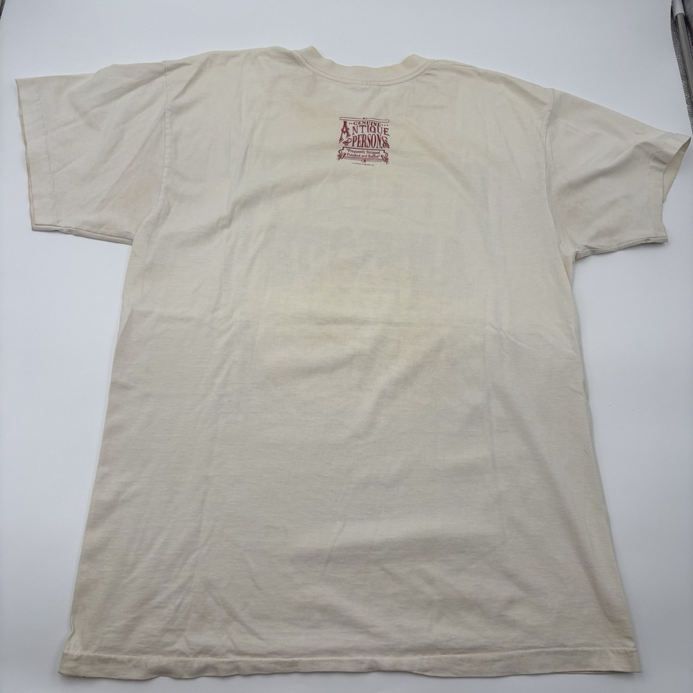 Vintage 1993 Laid Back Genuine Antique Person Single Stitch T Shirt Mens XL - Picture 6 of 14